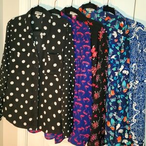 Express Portofino blouses